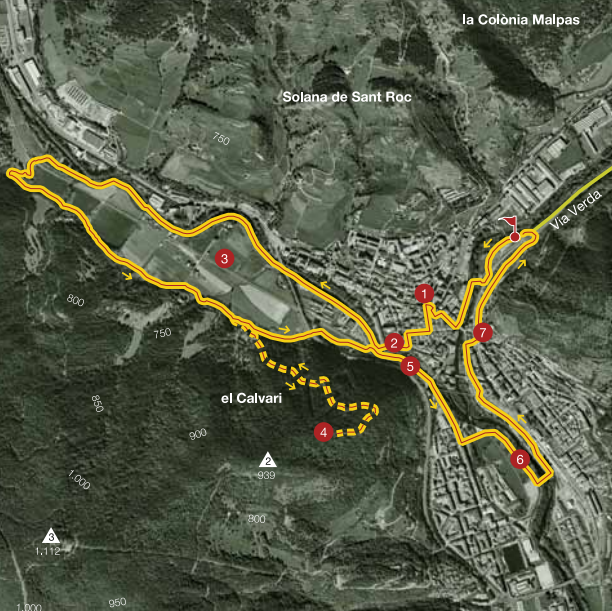 Mapa Secrets Ripoll