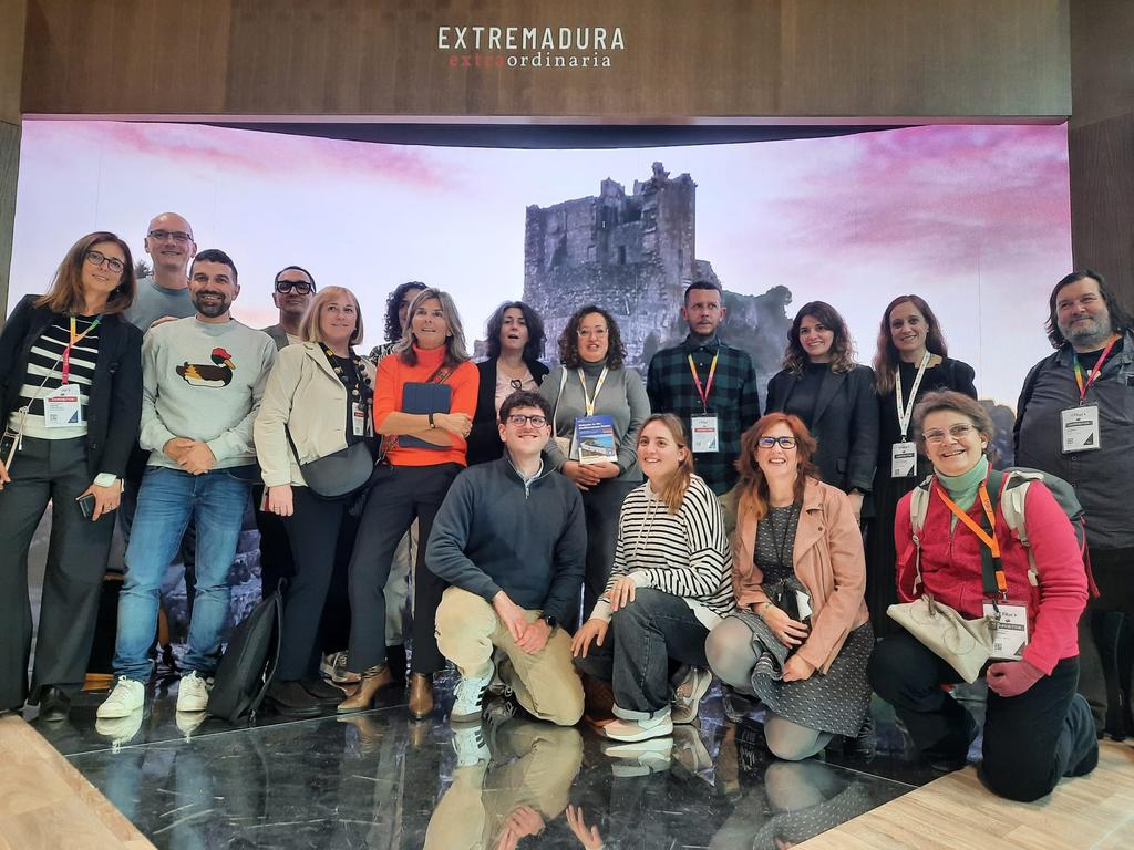 Reunió del Centre de Coordinació d'Eurovelo a FITUR 2025.