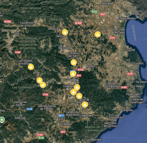 Mapa afectacions temporal juliol 2025