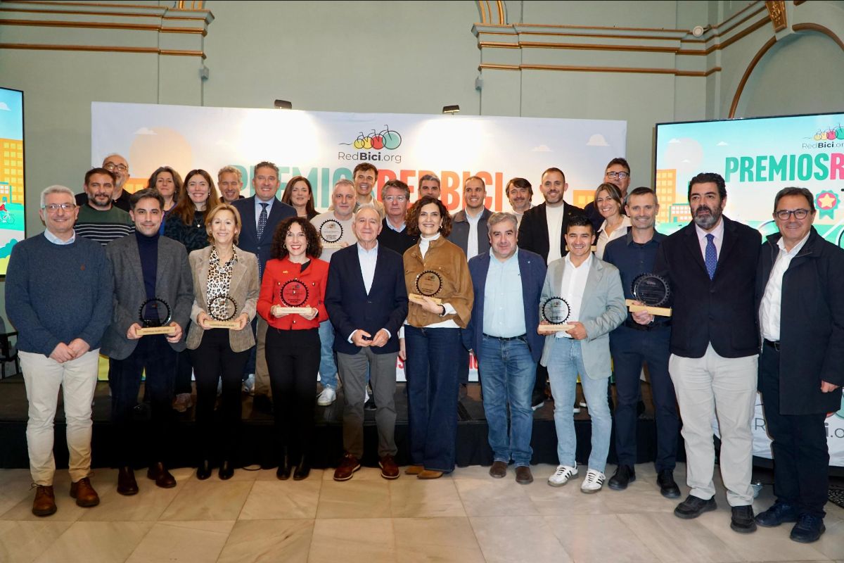 Entitats premiades als premis Red Bici 2025