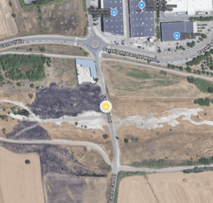 Pas inundat a Vilatenim