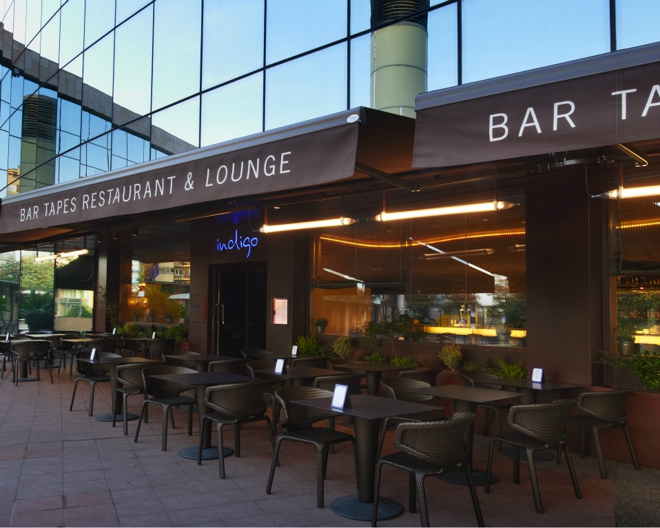 Indigo Bar Tapes Restaurant & Lounge Terrace