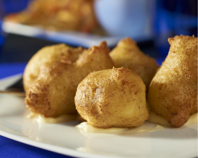 Indigo Bar Tapes Restaurant & Lounge Fritters
