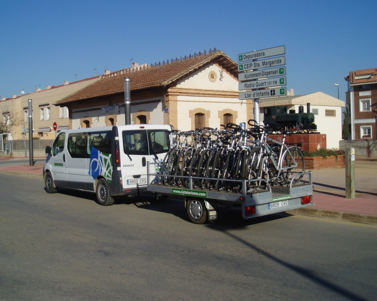 Cicloturisme.com Remolque con bicicletas
