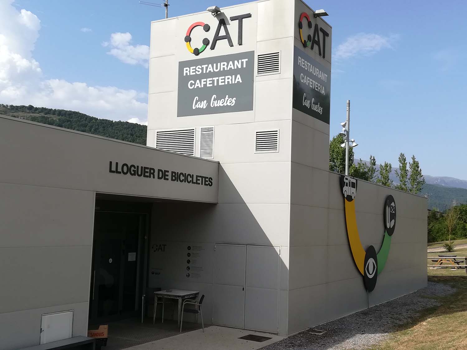 Restaurante CAT Can Guetes Alquiler de Bicicletas