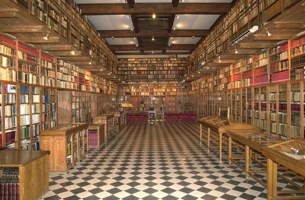 Library of the Castle of Peralada