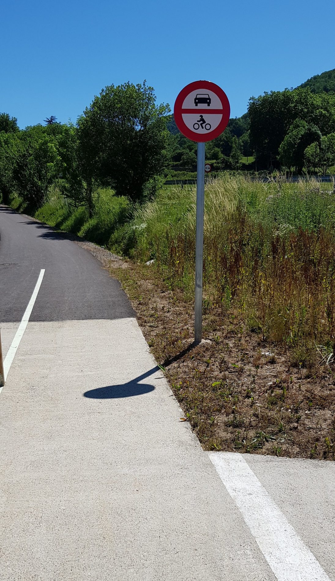 Ruta a la Colònia Llaudet. Senyalització.