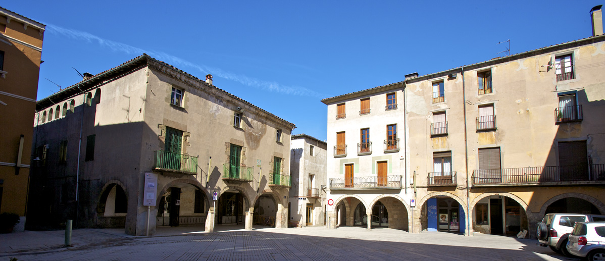 Plaça Major Sant Joan de les Abadesses