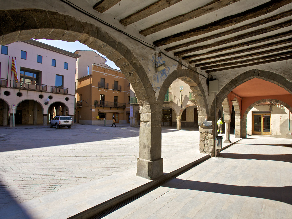 Plaça Major Sant Joan de les Abadesses