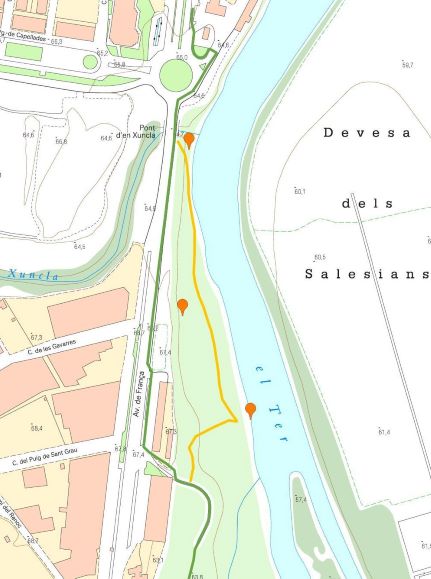 mapa Secret Sarrià de Ter