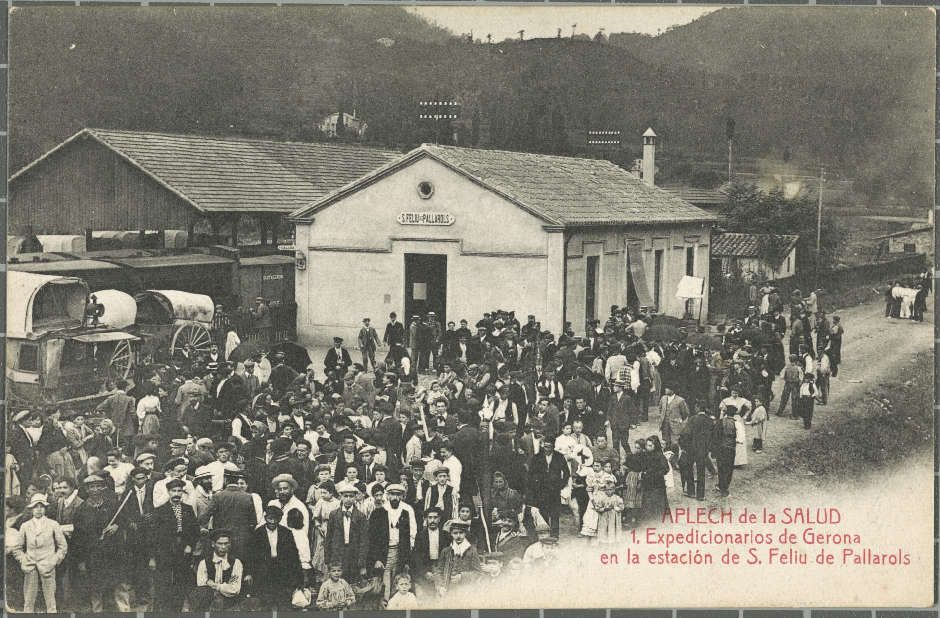 Retrat de treballadors del ferrocarril