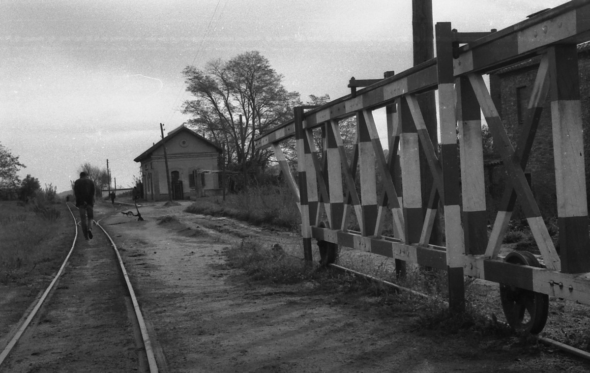 Barrera pas a nivell a Santa Cristina d'Aro