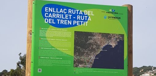 Via verda Tren Petit - Carrilet Platja d'Aro - Sant Antoni de Calonge