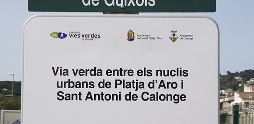 Via verda Tren Petit - Carrilet Platja d'Aro - Sant Antoni de Calonge