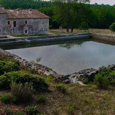 Can Vilallonga pond Secret of Cassà de la Selva