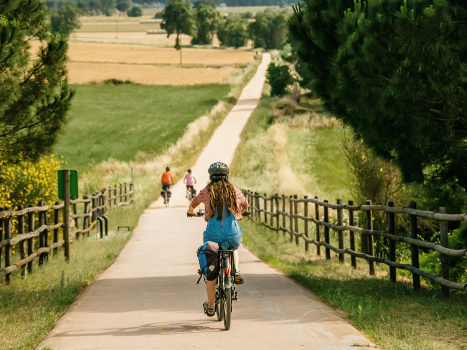 Gironès Sud circular greenway 37 km