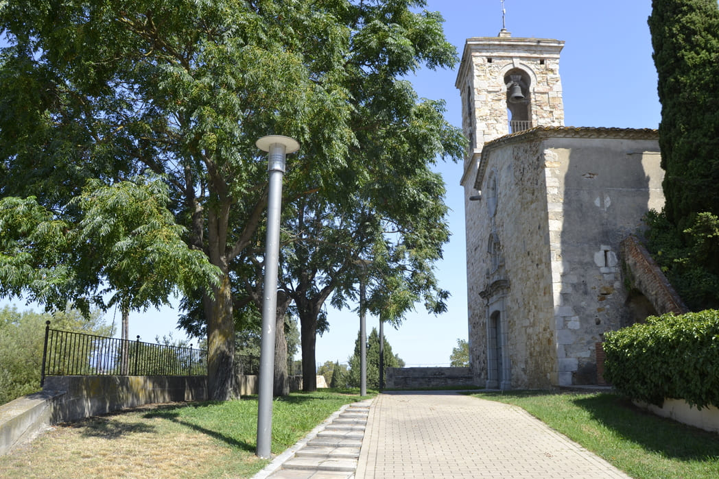 Itinéraire en boucle Gironès Sud 37 km Sant Andreu Salou