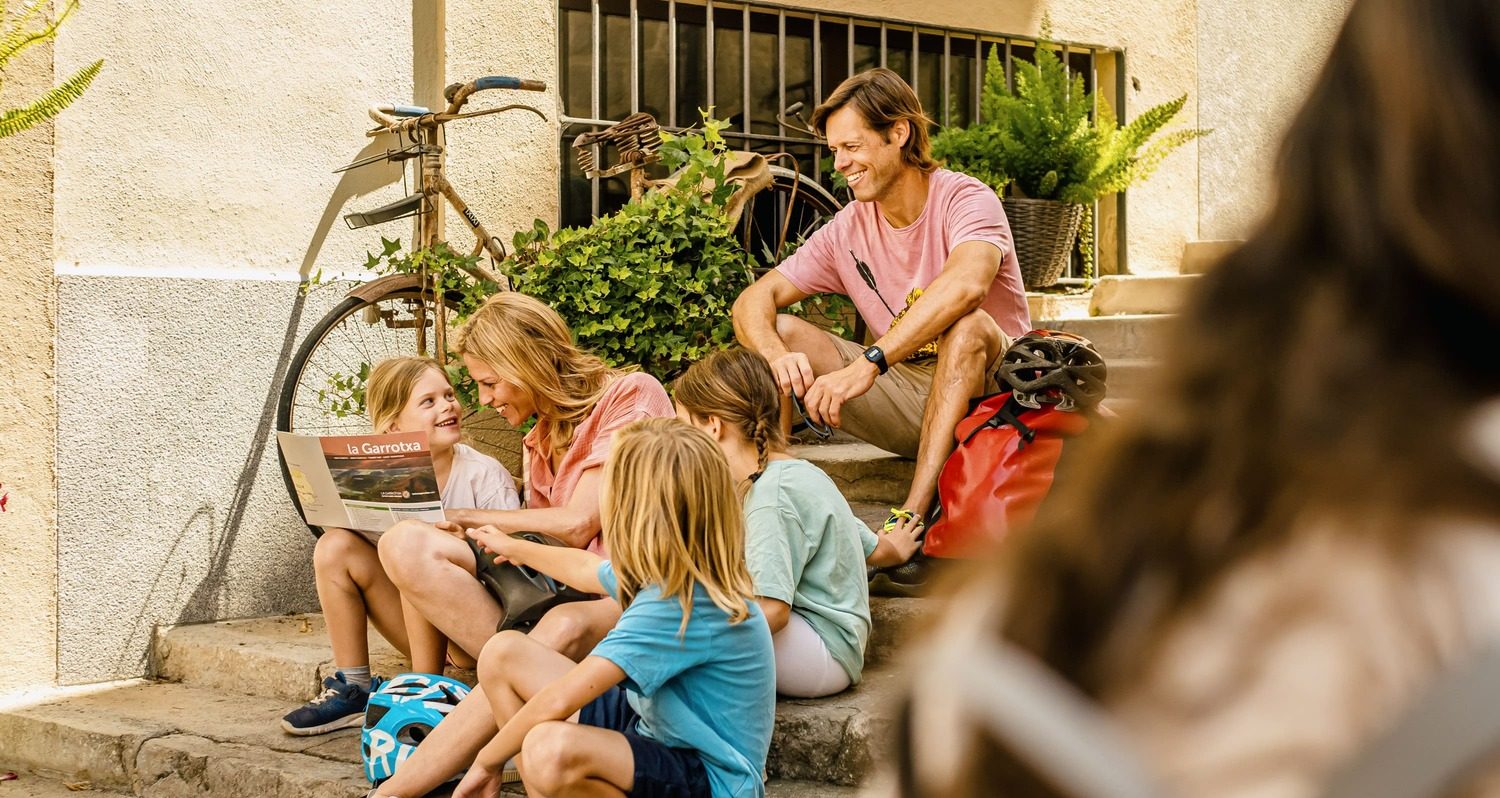 Vies verdes de Girona en família