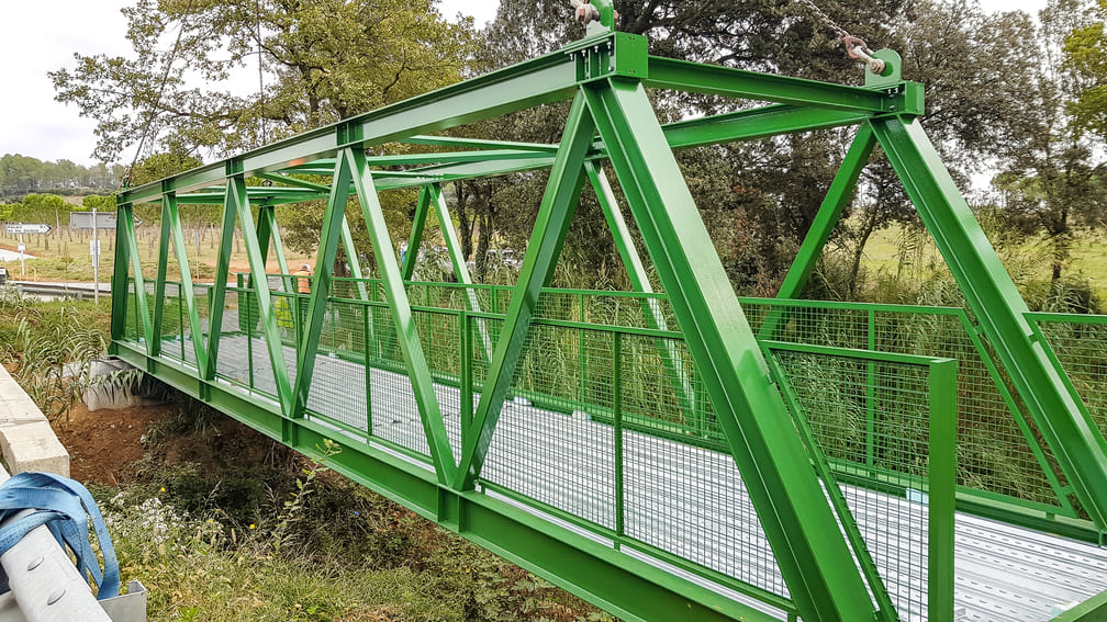 Pont via local Garrigàs - Arenys d'Empordà