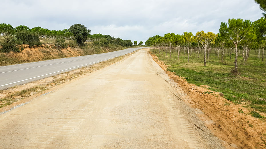 Sauló via local Garrigàs - Arenys d'Empordà